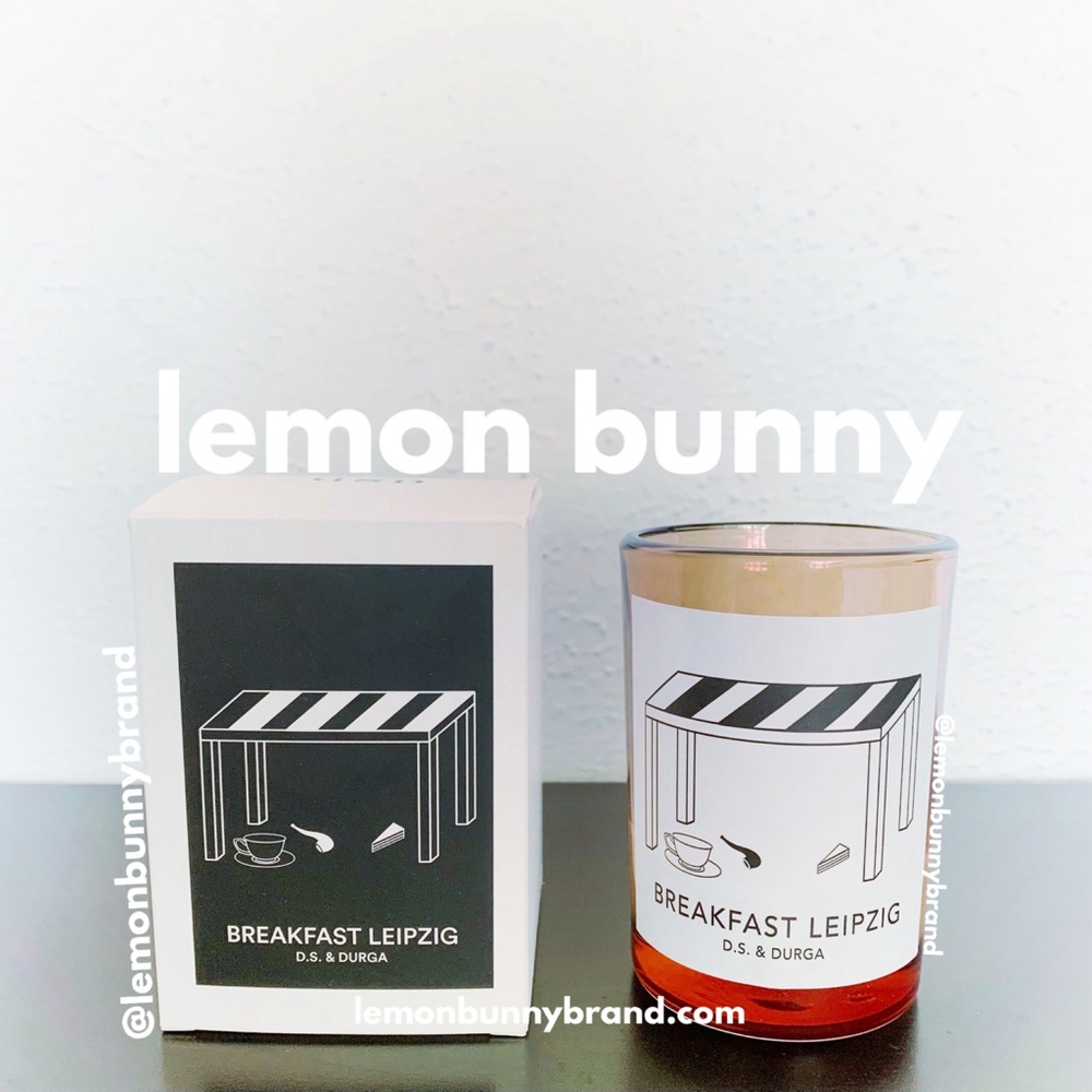 Free w/Purchase — D.S. & Durga Breakfast Leipzig Candle Glass Used Almost Empty